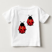 T-shirt Pour Bébé Ladybird (Dos)