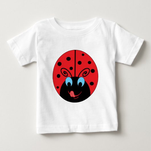 T-shirt Pour Bébé Ladybug (Devant)