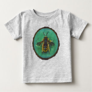 T-shirt Pour Bébé Laine Carder Bee