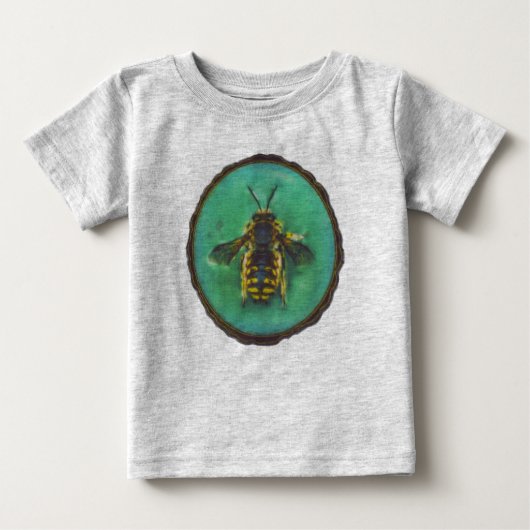 T-shirt Pour Bébé Laine Carder Bee (Devant)