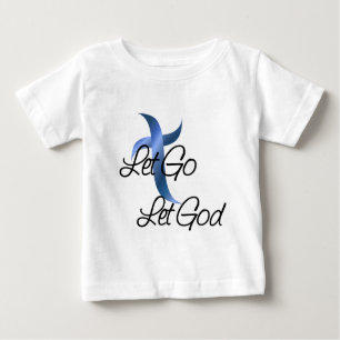 T-shirt Pour Bébé Laisse Dieu chrétien