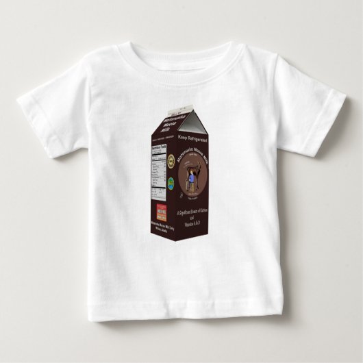 T-shirt Pour Bébé Lait d'orignal Matanuska (Devant)