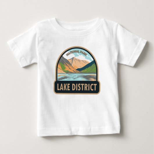 T-shirt Pour Bébé Lake District National Park Wasdale Head England (Devant)