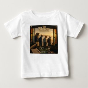 T-shirt Pour Bébé L'album Windows : une parodie