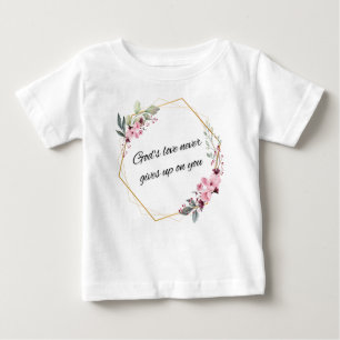 T-shirt Pour Bébé L'amour de Dieu