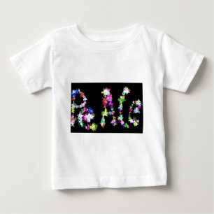T-shirt Pour Bébé L'amour de la paix et l'unité