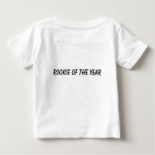T-shirt Pour Bébé Lanceur de bébé - novice de l'année (Dos)