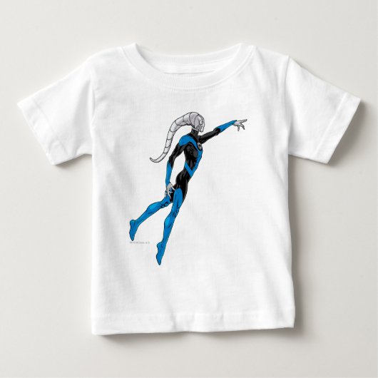 T-shirt Pour Bébé Lanterne bleue 10 (Devant)