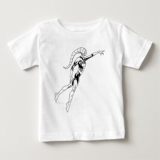 T-shirt Pour Bébé Lanterne bleue 11 (Devant)