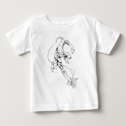T-shirt Pour Bébé Lanterne bleue 9 (Devant)