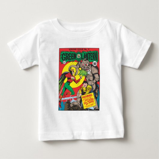 T-shirt Pour Bébé Lanterne verte contre l'Assistant des Odds (Devant)