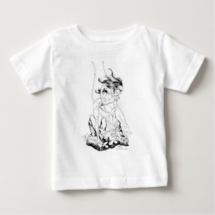 T-shirt Pour Bébé Lanterne verte et saphir étoile