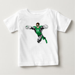 T-shirt Pour Bébé Lanterne verte - regardant en avant