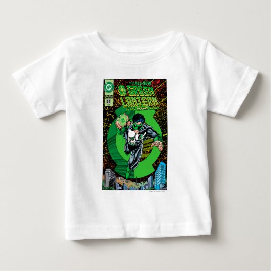 T-shirt Pour Bébé Lanterne verte - Tout commence ici (Devant)