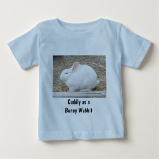 T-shirt Pour Bébé Lapin blanc mou