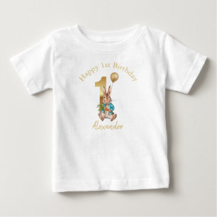 T-shirt Pour Bébé Lapin Classique de première année