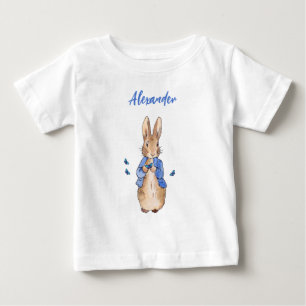 T-shirt Pour Bébé Lapin classique en veste bleue