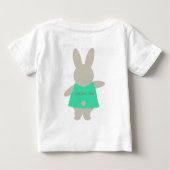 T-shirt Pour Bébé Lapin de Gloria (Dos)