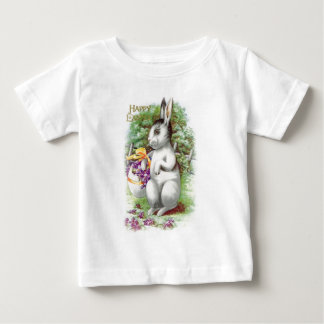 T-shirt Pour Bébé Lapin de Pâques Floral