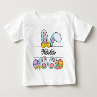 T-shirt Pour Bébé Lapin de Pâques Olivia