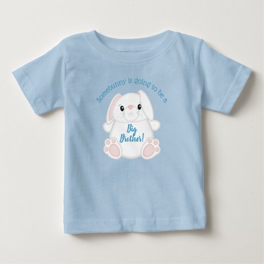 T-shirt Pour Bébé Lapin Lapin Baby shower Woodland (Devant)