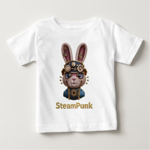 T-SHIRT POUR BÉBÉ LAPIN STEAMPUNK