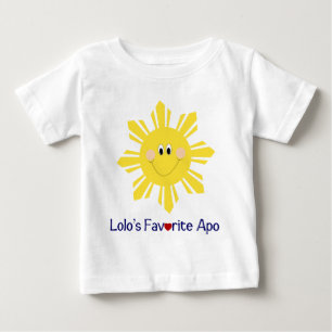 T-shirt Pour Bébé L'apo préféré de Lolo