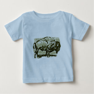 T-shirt Pour Bébé L'art Buffalo