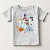 T-shirt Pour Bébé L'Assistant D'Oz™ | Dorothy Halloween Joyeuse Dans (Devant)