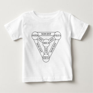 T-shirt Pour Bébé Latin de diagramme de trinité