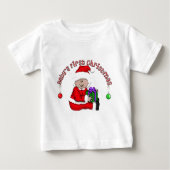 T-shirt Pour Bébé Latino Elf Baby 1er Noël (Devant)