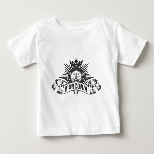 T-shirt Pour Bébé L'atlas officiel a gesticulé le cuivre de (Devant)