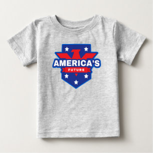 T-shirt Pour Bébé L'avenir de l'Amérique