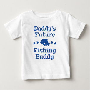 T-shirt Pour Bébé L'avenir de papa ami de pêche