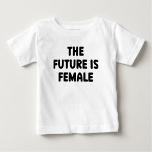 T-shirt Pour Bébé L'Avenir Est L'Égalité Féminine