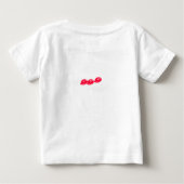 T-shirt Pour Bébé Le bébé de Bunky ! ! (Dos)