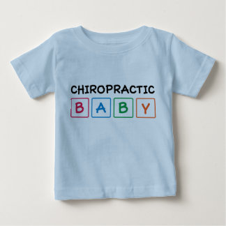 T-shirt Pour Bébé Le bébé de chiropractie bloque le T-shirt