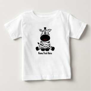 T-shirt Pour Bébé Le bébé zébrée est mignon