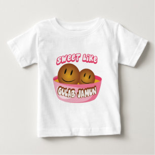 T-shirt Pour Bébé Le bonbon aiment Gulab Jamun