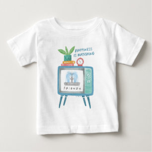 T-shirt Pour Bébé Le bonheur regarde AMIS™