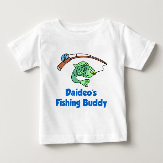 T-shirt Pour Bébé Le bouc de pêche de Daideo (Devant)