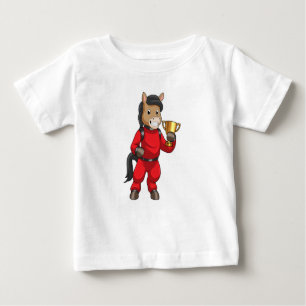 T-shirt Pour Bébé Le champion de Horse