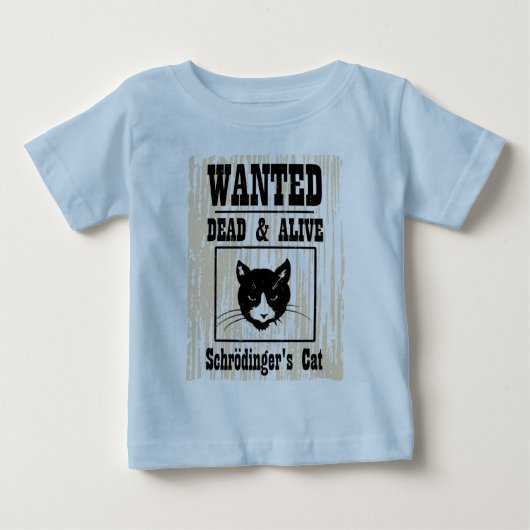 T-shirt Pour Bébé Le chat Recherché de Schrodinger (Devant)