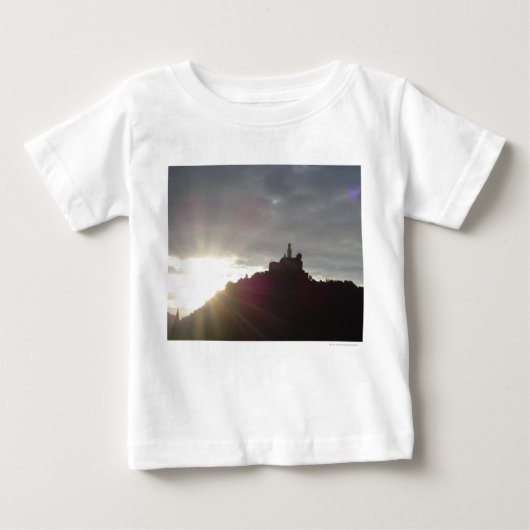 T-shirt Pour Bébé Le château de Marksburg (Devant)