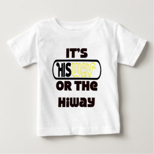 T-shirt Pour Bébé Le Chemin de Dieu chrétien