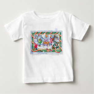 T-shirt Pour Bébé Le ciel et la nature chantent