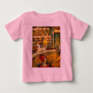 T-shirt Pour Bébé Le cirque de Georges Seurat (1891)