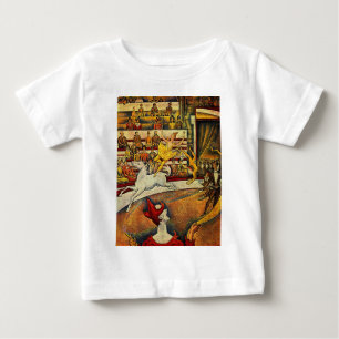 T-shirt Pour Bébé Le cirque de Georges Seurat (1891)