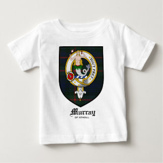 T-shirt Pour Bébé Le clan de Murray Crest le tartan d'insigne