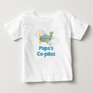 T-shirt Pour Bébé Le co-pilote du papa